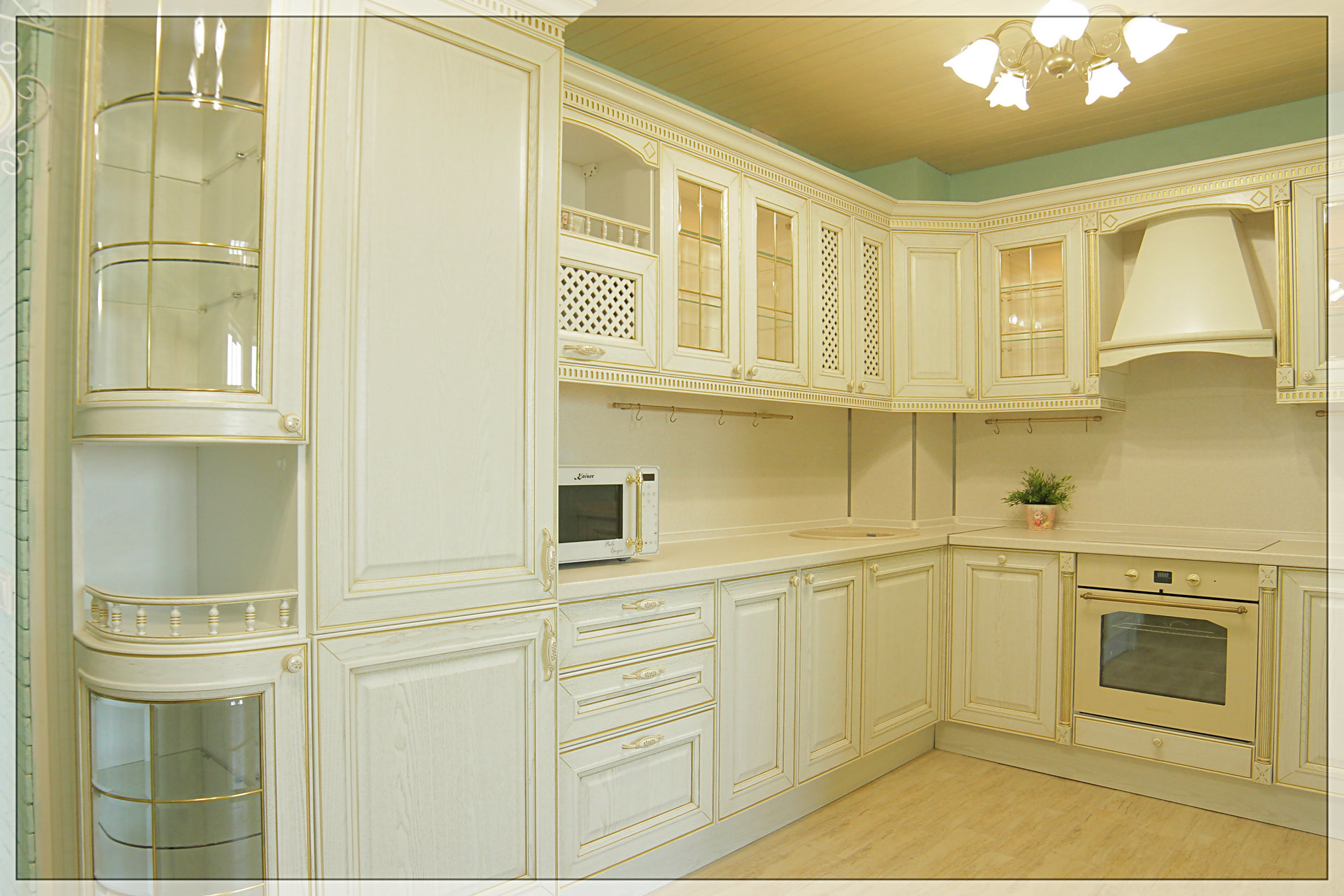 мебель на заказ Владивосток фото: кухня с итальянскими фасадами