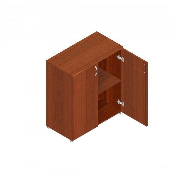 Шкаф для документов низкий деревянный